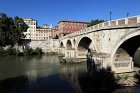 Le pont Sisto sur le Tibre