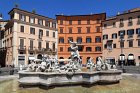 La fontaine de Neptune sur la place Navone
