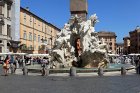 La fontaine des Quatre-Fleuves sur la place Navone