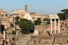 Le forum romain vu depuis le Capitole