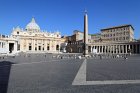 Le Vatican : place et basilique Saint-Pierre