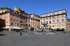 La Piazza di Santa Maria in Trastevere